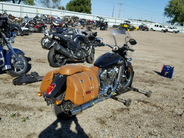 56KMSB006J3134027 - 2018 INDIAN MOTORCYCLE CO. SCOUT BLACK photo 4