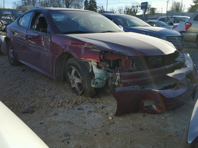 2G2WP522241269939 - 2004 PONTIAC GRAND PRIX MAROON photo 1