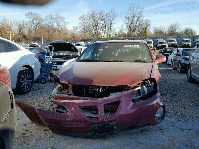 2G2WP522241269939 - 2004 PONTIAC GRAND PRIX MAROON photo 9
