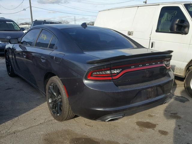 2C3CDXCT6HH609489 - 2017 DODGE CHARGER R/ BLUE photo 3