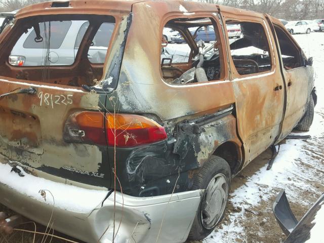 4T3ZF13C7YU230370 - 2000 TOYOTA SIENNA LE BURN photo 4