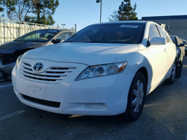 4T1BE46K97U727081 - 2007 TOYOTA CAMRY NEW WHITE photo 2