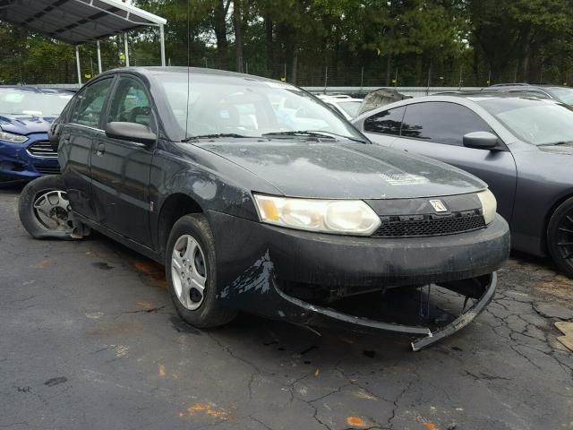 1G8AF52F24Z124445 - 2004 SATURN ION LEVEL BLACK photo 1