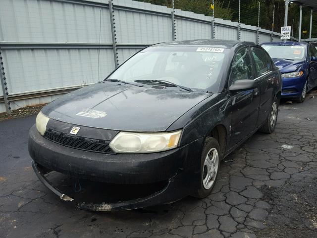 1G8AF52F24Z124445 - 2004 SATURN ION LEVEL BLACK photo 2