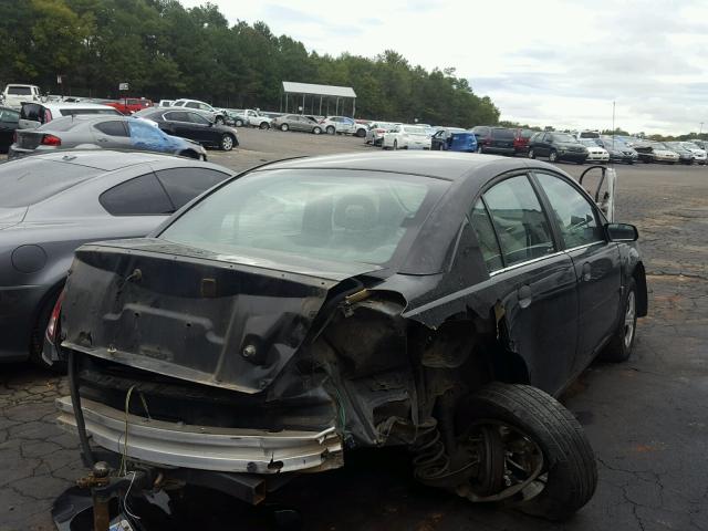 1G8AF52F24Z124445 - 2004 SATURN ION LEVEL BLACK photo 4