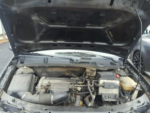 1G8AF52F24Z124445 - 2004 SATURN ION LEVEL BLACK photo 7