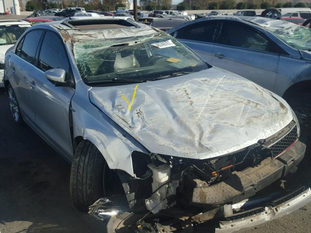 3VW4T7AJ3EM266218 - 2014 VOLKSWAGEN JETTA GLI SILVER photo 1