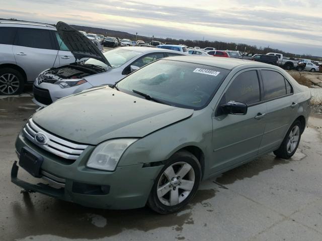 3FAHP07Z69R196645 - 2009 FORD FUSION SE GREEN photo 2