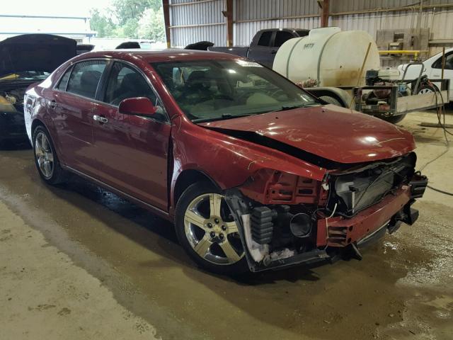1G1ZC5E04CF222166 - 2012 CHEVROLET MALIBU 1LT RED photo 1