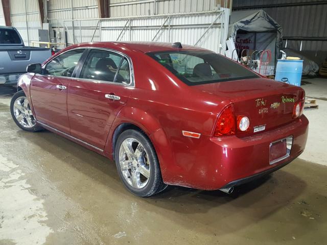 1G1ZC5E04CF222166 - 2012 CHEVROLET MALIBU 1LT RED photo 3