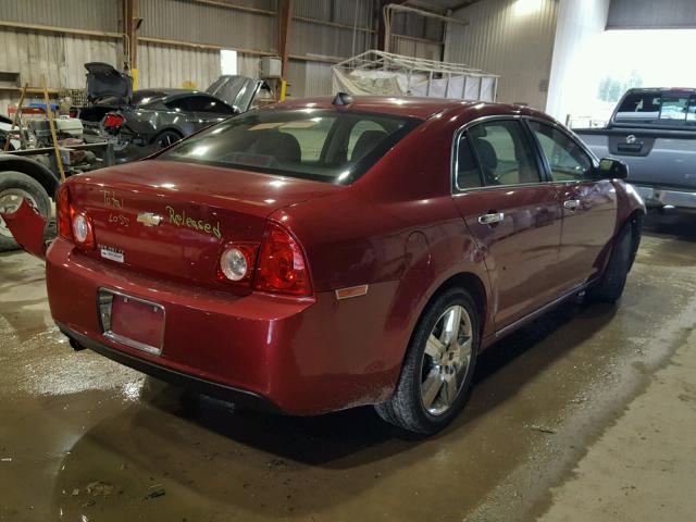 1G1ZC5E04CF222166 - 2012 CHEVROLET MALIBU 1LT RED photo 4
