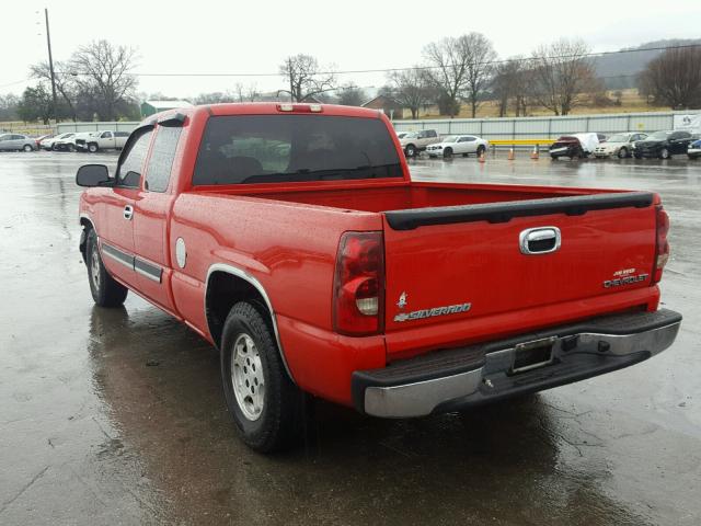 2GCEC19T731325186 - 2003 CHEVROLET SILVERADO RED photo 3