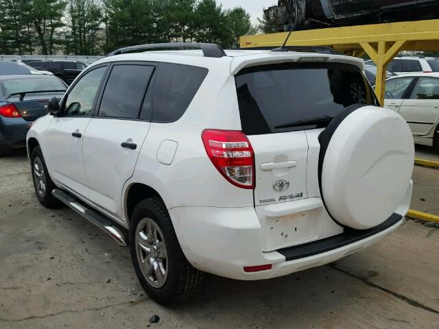 JTMBF33V99D016171 - 2009 TOYOTA RAV4 WHITE photo 3