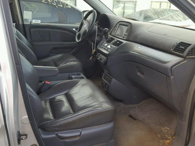 5FNRL38785B035282 - 2005 HONDA ODYSSEY EX SILVER photo 5