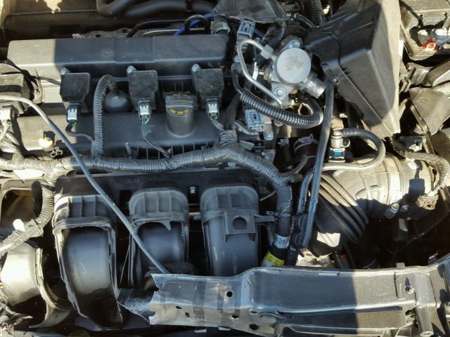 1FADP3E27GL380557 - 2016 FORD FOCUS S GRAY photo 7