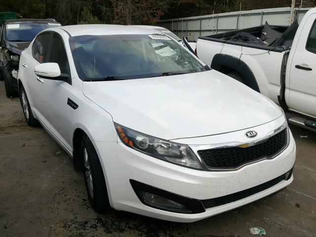 5XXGM4A77CG058390 - 2012 KIA OPTIMA LX WHITE photo 1