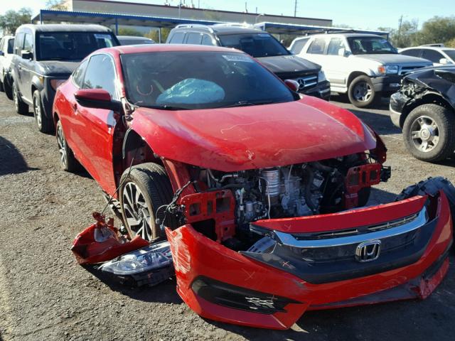 2HGFC4B05HH302978 - 2017 HONDA CIVIC LX RED photo 1