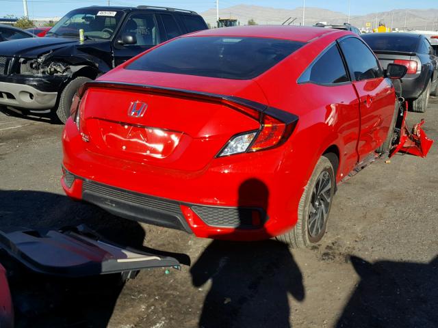 2HGFC4B05HH302978 - 2017 HONDA CIVIC LX RED photo 4