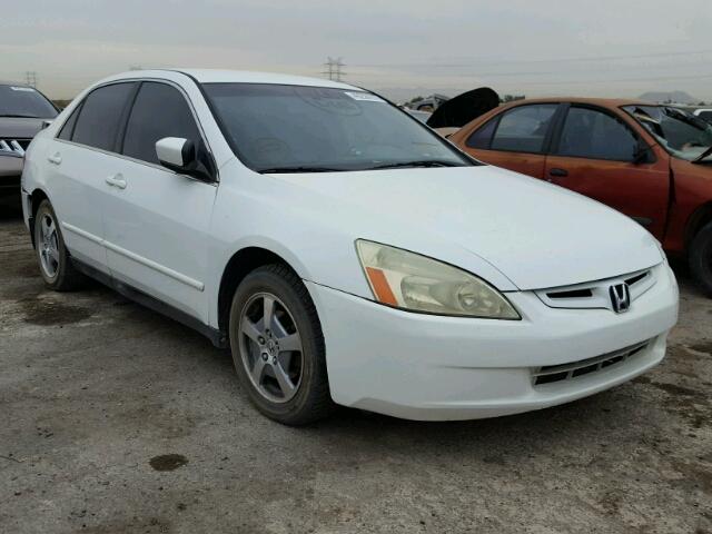 1HGCM66374A046979 - 2004 HONDA ACCORD LX WHITE photo 1