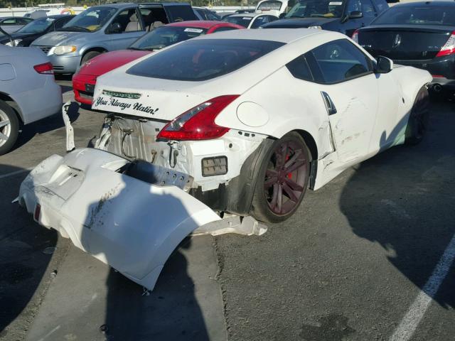 JN1AZ4EH2EM634803 - 2014 NISSAN 370Z BASE WHITE photo 4