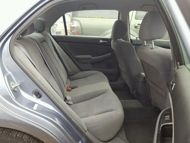 1HGCM56397A078718 - 2007 HONDA ACCORD SE BLUE photo 6