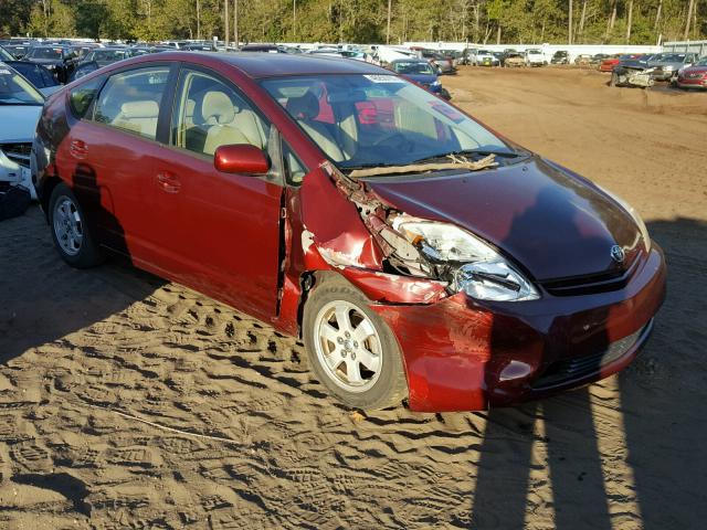 JTDKB20UX40054090 - 2004 TOYOTA PRIUS RED photo 1