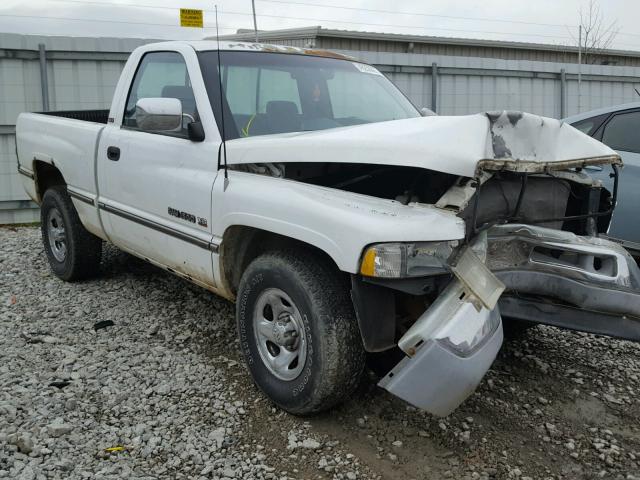 1B7HC16Z2SS187478 - 1995 DODGE RAM 1500 WHITE photo 1