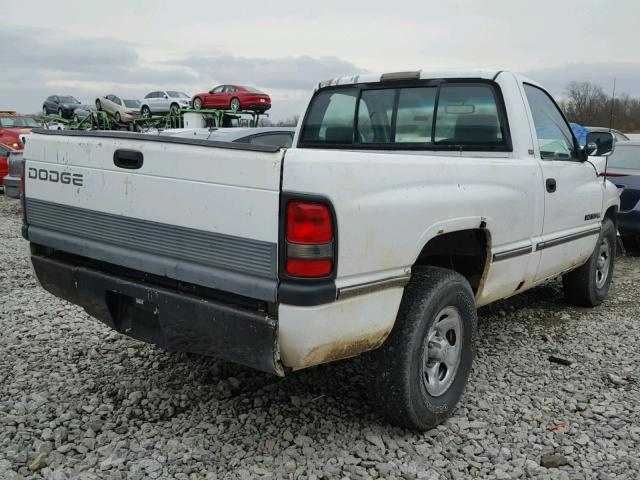 1B7HC16Z2SS187478 - 1995 DODGE RAM 1500 WHITE photo 4