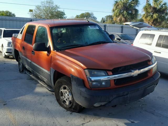 3GNEC12Z65G213821 - 2005 CHEVROLET AVALANCHE ORANGE photo 1