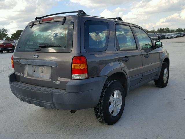 1FMYU02Z56KD18076 - 2006 FORD ESCAPE XLS GRAY photo 4