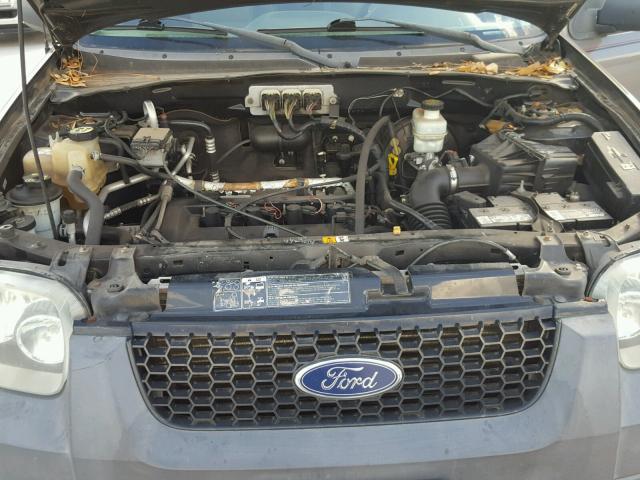 1FMYU02Z56KD18076 - 2006 FORD ESCAPE XLS GRAY photo 7