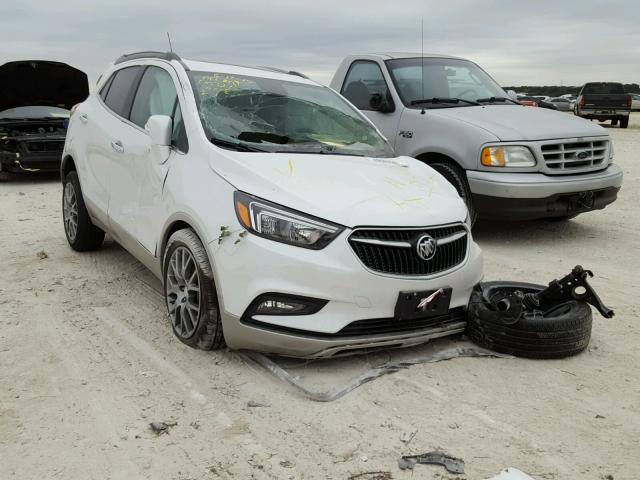 KL4CJ1SM5HB019542 - 2017 BUICK ENCORE SPO WHITE photo 1