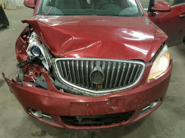 1G4PR5SK8D4172979 - 2013 BUICK VERANO CON MAROON photo 7