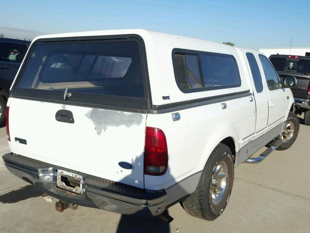 1FTZX1760WKB69550 - 1998 FORD F150 WHITE photo 4