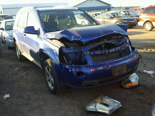 2CNDL63F776049558 - 2007 CHEVROLET EQUINOX LT BLUE photo 1