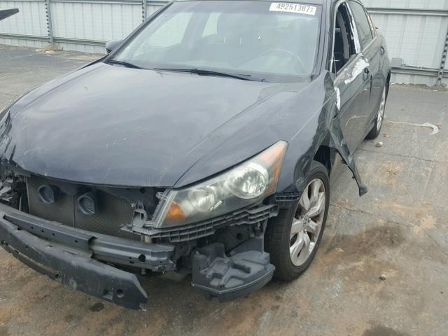 1HGCP26809A118625 - 2009 HONDA ACCORD EXL BLACK photo 10