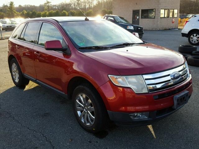 2FMDK49C47BA25598 - 2007 FORD EDGE SEL P RED photo 1