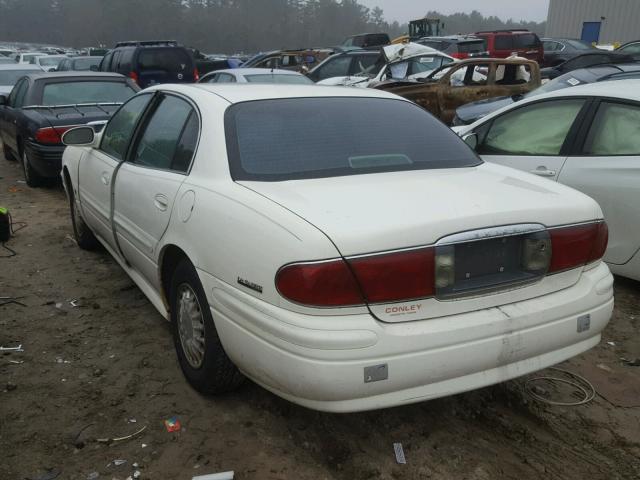 1G4HP54K42U110824 - 2002 BUICK LESABRE CU WHITE photo 3