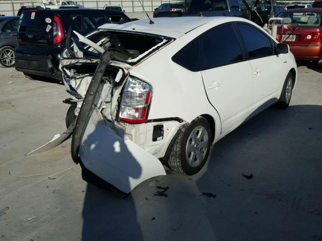 JTDKB20U763148672 - 2006 TOYOTA PRIUS WHITE photo 4