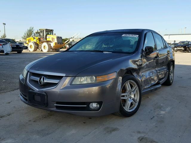 19UUA66297A011160 - 2007 ACURA TL SILVER photo 2