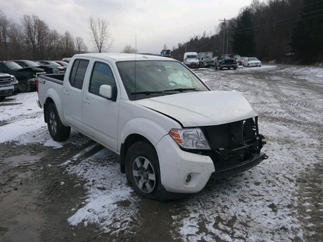 1N6AD0EVXDN744756 - 2013 NISSAN FRONTIER S WHITE photo 1