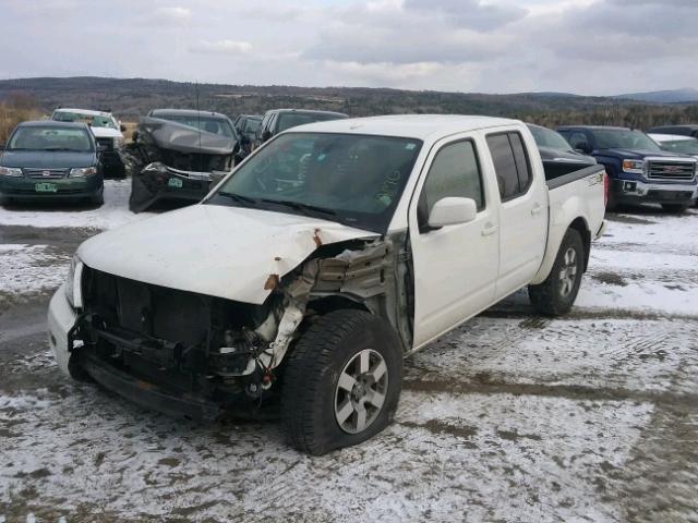 1N6AD0EVXDN744756 - 2013 NISSAN FRONTIER S WHITE photo 2