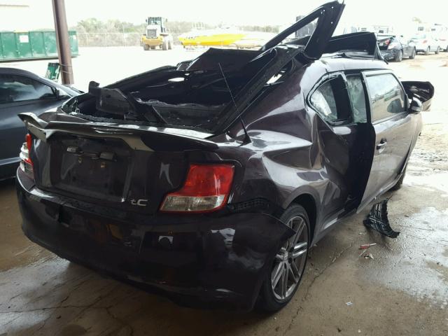 JTKJF5C78B3020144 - 2011 TOYOTA SCION TC 勃艮第红 照片 4