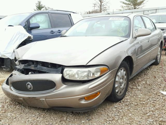 1G4HR54K32U240443 - 2002 BUICK LESABRE LI BROWN photo 2