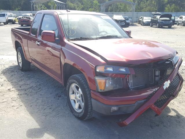 1GCESCD96A8101962 - 2010 CHEVROLET COLORADO L BURGUNDY photo 1