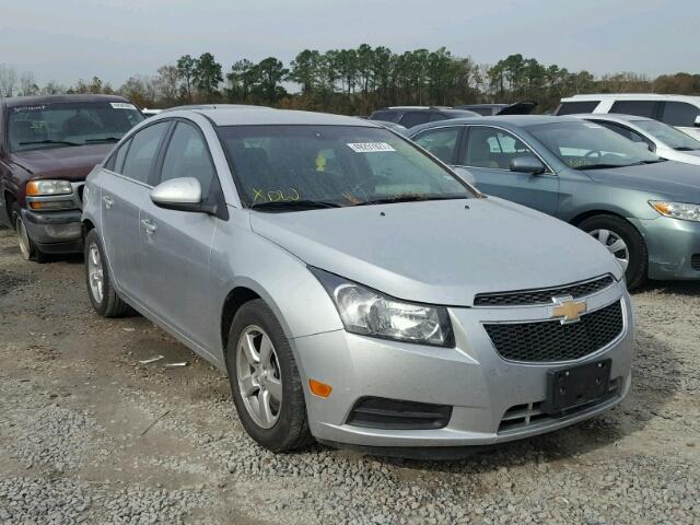 1G1PE5SCXC7131932 - 2012 CHEVROLET CRUZE LT SILVER photo 1