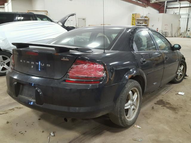 1B3EL76RX4N328547 - 2004 DODGE STRATUS R/ BLACK photo 4