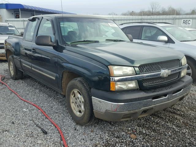 1GCEC19V63Z140586 - 2003 CHEVROLET SILVERADO GREEN photo 1