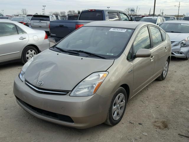 JTDKB20U483313807 - 2008 TOYOTA PRIUS Brun photo 2