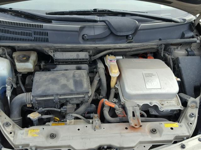 JTDKB20U483313807 - 2008 TOYOTA PRIUS Brun photo 7